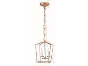 Denmark Collection 2 Light Golden Iron Finish Pendant