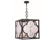 Trinity Collection 4 Light Aged Copper Finish Pendant