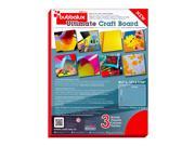 2 x 3 pack 8 1 2 x 11 Heart Red Bubbalux Ultimate Craft Board