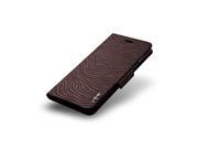 iPhone 6 Plus Zebra Series Folio Case with Stand Copper brown