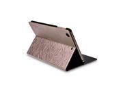 iPad mini 3 The Zebra Series Fiberglass Folio Case Rose gold