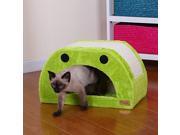 ZEAL FLEECE AND SISAL EMOTICON SHAPED SCRATCHER BOX