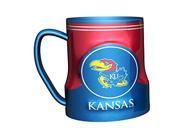 Kansas Jayhawks Coffee Mug 18oz Game Time