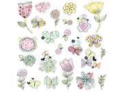 Pastel Floral Peel and Stick Wall Decals