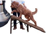 FREE STANDING EXTRA WIDE CARPETED PET RAMP