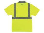 8295 3XL Lime Class 2 Polo Shirt