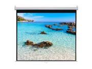 HamiltonBuhl 84 Diag. 50x67 Manual Pull Down Projector Screen Video Format Matte White Fabric