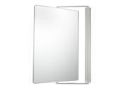 Metro Pivot Mirror with 1X 1X magnification in Brushed Nickel by SergeÃ±a