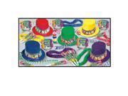 Rainbow Blast Asst for 50 Party Accessory 1 count