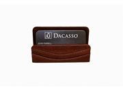 a3807 cognac italian leather business card holder