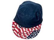 BBQ Hat Navy Flag Theme