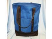 Polyester Fire Wood Beach Tote Pacific Blue