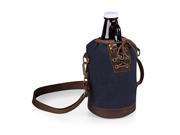 Growler Tote with 64 oz. Glass Growler Navy
