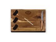 New York Jets Delio Acacia Cheese Board and Tools Set by Picnic Time