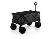 Adventure Wagon with all Terrain Wheels Fusion Gray with Black