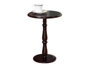 Pilaster Designs Plant Stand Accent Side End Table Cherry Finish