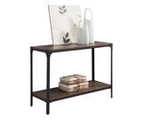 Pilaster Designs Country Style Entryway Console Sofa Table Antiqued Black Dark