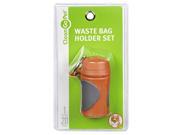 AXIS ORANGE CLEAN GO PET WASTE BAG HOLDER WITH BAGS