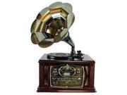 Back to The 50 s Executive Antique Trumpet Horn Turntable Phonograph with encode function