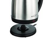 Brentwood KT 1780 Stainless Steel Electric Cordless Tea Kettle 1.5 L Silver