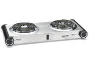 Better Chef IM 302DB Stainless Steel Dual Electric Burner
