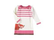 Fox Intarsia Knitted Dress Size_18 24 months Gender_Girl