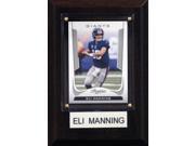 NFL 4 x6 Eli Manning New York Giants Player Plaque