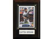 MLB 4 x6 Clayton Kershaw Los Angeles Dodgers Player Plaque