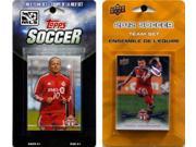 MLS Toronto FC 2 Different Licensed Trading Card Team Sets