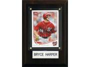 MLB 4 x6 Bryce Harper Washington Nationals Player Plaque