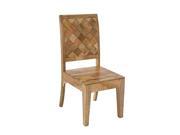 BENZARA 27820 Wood Chair 22 W 42 H