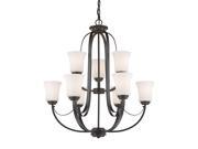 9 Light Chandelier 7000 9BRZ