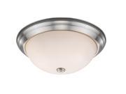 3 Light Flush Mount 4001F15 MO BN