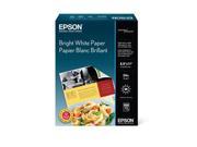 Epson Bright White Paper 8.5x11 Inches 500 Sheets S041586