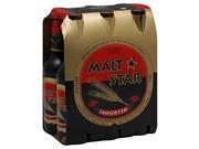 MALT STAR BEER BLACK NONALCHLC 6PK 66 FO Pack of 4