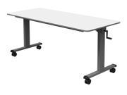 Luxor STAND NESTC 60 is a 60 Adjustable flip top Table wih a Crank Handle