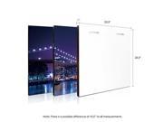 FURINNO Senik NYC The City Never Sleeps 3 Panel Medium Density Framed Photogr...