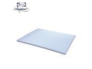 FURINNO 2 Egg Crate Gel HD Foam Soft Mattress Topper Queen