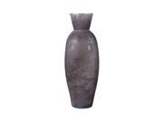 Pomeroy Odessa 15.8 Inch Vase Textured Gray