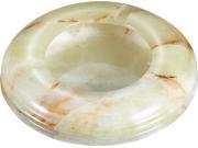 Visol Sphere Jade Onyx Stone Round 3 Cigarette Ashtray