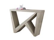 ACCENT TABLE 48 L DARK TAUPE HALL CONSOLE