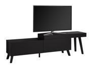 TV STAND 67 L TO 84 L CAPPUCCINO 2 DRAWERS