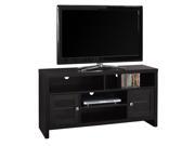 TV STAND 48 L CAPPUCCINO WITH GLASS DOORS