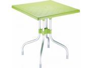 Forza Square Folding Table 31 inch Apple Green