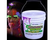 Glominex Glow Body Paint 128oz Bucket Purple