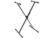 On Stage KS7390 quikSQUEEZE Single X Keyboard Stand 73011