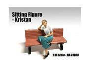 Sitting Figure Kristan For 1 18 Scale Models by American Diorama