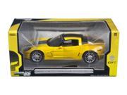 2009 Chevrolet Corvette C6 Z06 GT1 Jake Edition Yellow 1 24 Diecast Car Model by Greenlight