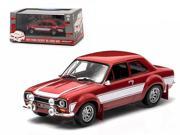 1974 Ford Escort RS 2000 MKI Red 1 43 Diecast Car Model by Greenlight