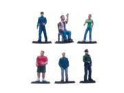 Greenlight 13067 Greenlight Muscle People Pack 6 Piece Set Series 1 for 1 64 Diecast Models